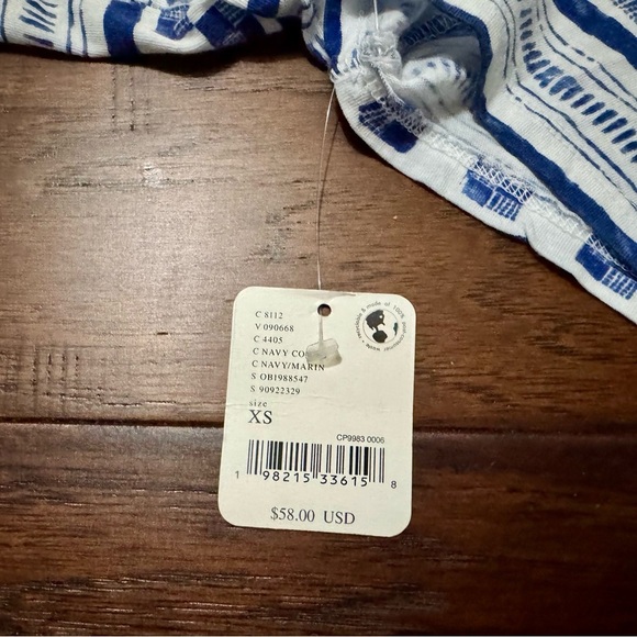 Free People We The Free Nina Printed Tee 100% Cotton Size Small NWT - Picture 10 of 12